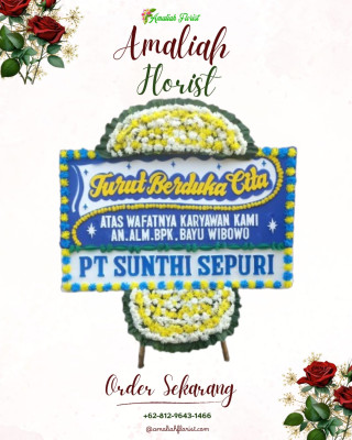 Papan Bunga Duka di Dewantara